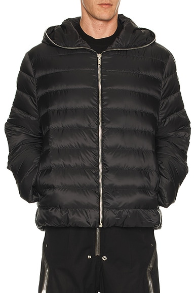 Rick Owens x Moncler Ziplock Jacket in Black