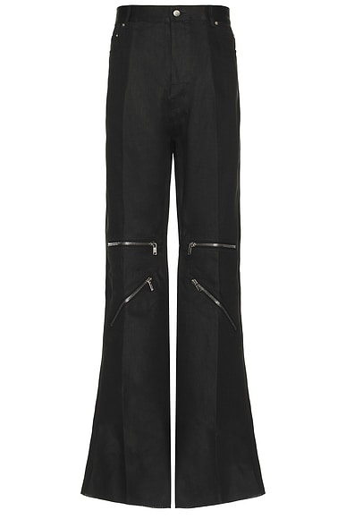 【NEW限定品】 Patch Check Mixed Amiri Flare FWRD | Black in Pants パンツ