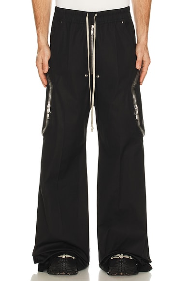 Rick Owens Heizer Belas in Black