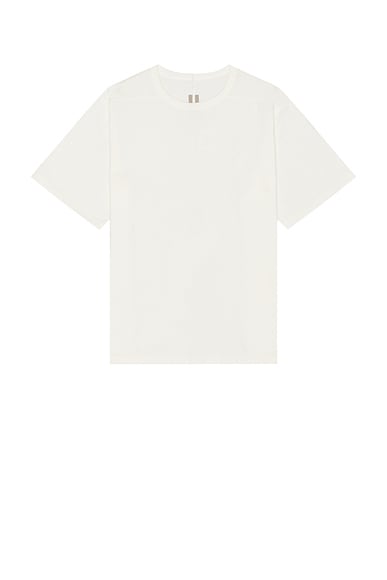 Rick Owens Brad Tee in Milk