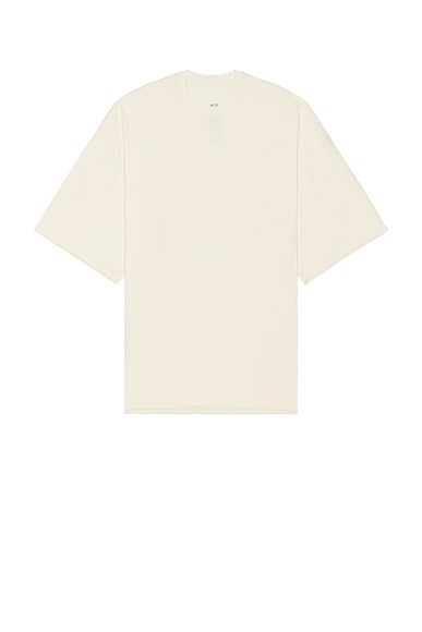 Rick Owens Tommy Tee in Natural