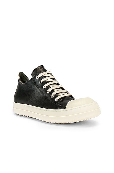 Rick Owens Low Sneakers in Black | FWRD