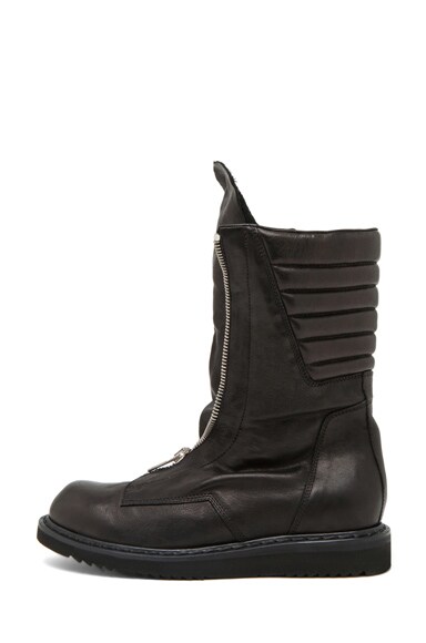 rick owens drkshdw army boots