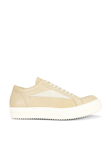 Rick Owens Vintage Sneaks in Parchment & Milk