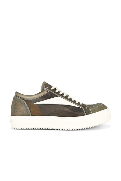 Rick Owens Vintage Sneakers in Dust & Milk