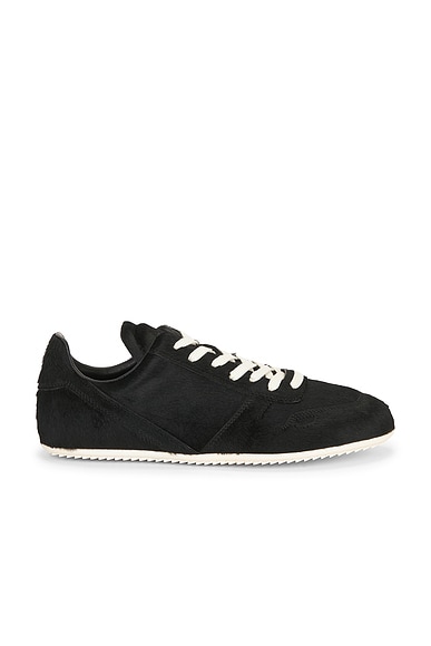 Rick Owens Minimal Sneakers in Black & Milk