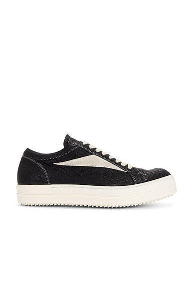 Rick Owens Vintage Sneakers in Black & Milk