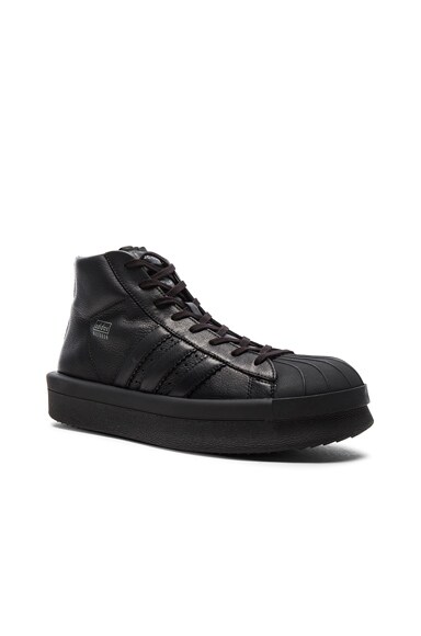 x Adidas Leather Pro Model Sneakers