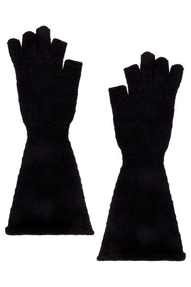Rick Owens Gloves in Black