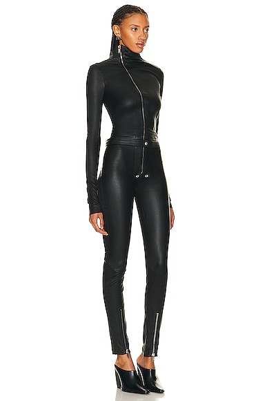 Shop Rick Owens Gary Catsuit In Black