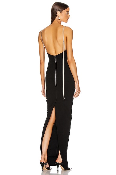 Rick Owens Maillot Gown In Black