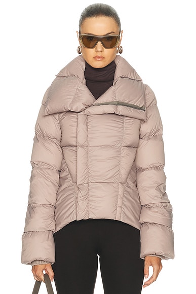 Rick Owens Naska Duvet Jacket in Rose