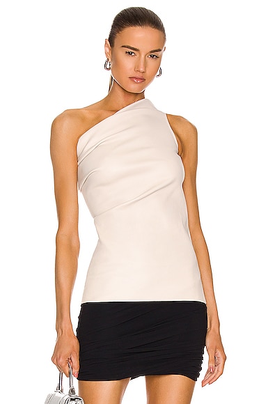Leather Athena Tank Top