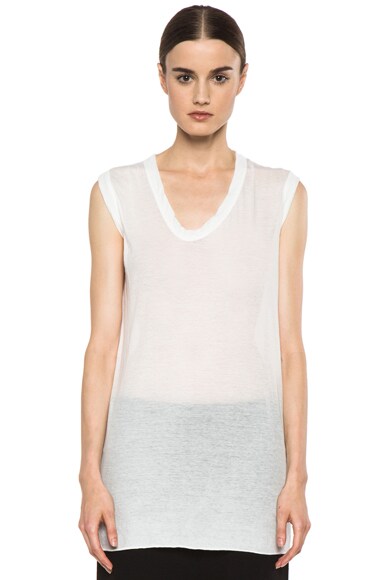 rick owens v neck shirt