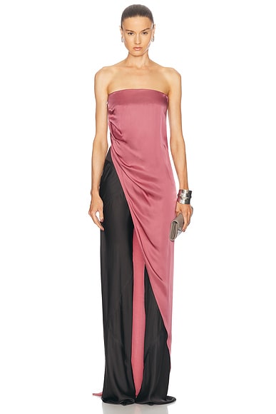 Rick Owens Lido Bustier Top in Thulian
