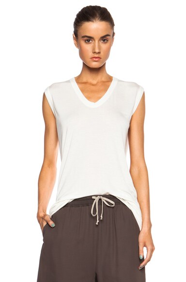 rick owens v neck shirt