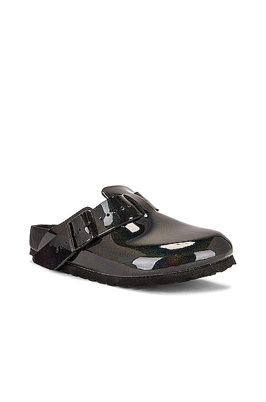 Rick Owens Boston Leather Black | BIRKENSTOCK