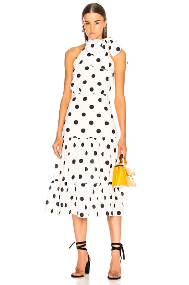 Rixo eleanor polka dot dress shop