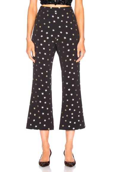 Kenzo Graphic Curtain Pants in Optic White | FWRD