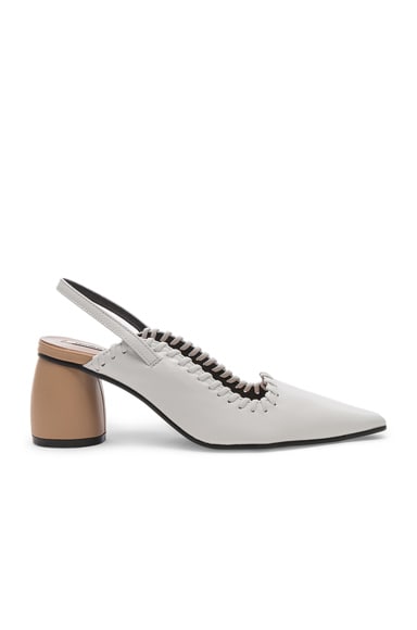 Curved Middle Slingback