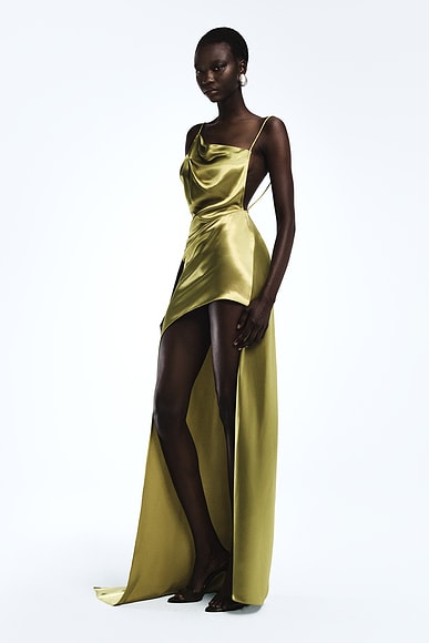 Noailles Asymmetric Gown
