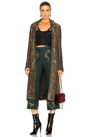 Sequin Coat