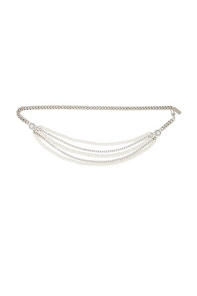 Chloe Pearl Chain Belt