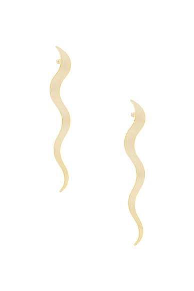 x Keren Wolf Wavy Earring