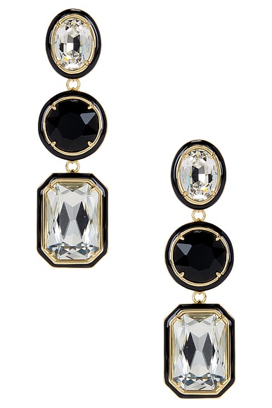 Camille Gemstone Drop Earring
