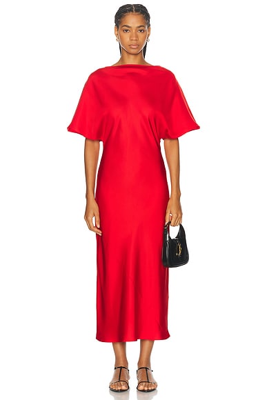 Fluid Silk Dress