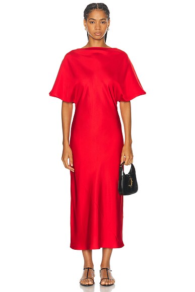 Fluid Silk Dress