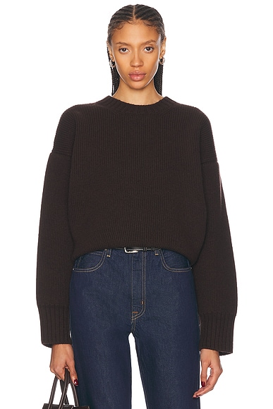 Compact Knit Crewneck Sweater