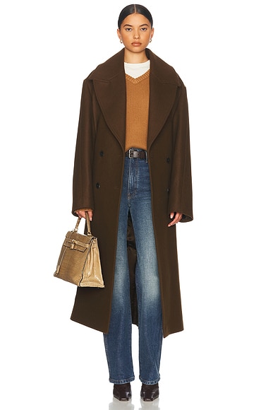 Rag Bone Duke Coat in Dark Camel FWRD