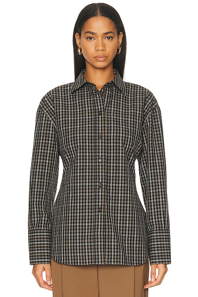 Shaped Check Shirt
