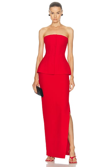 Strapless Gown
