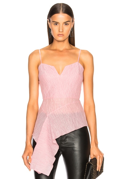 Garforth Rippled Cotton Silk Top