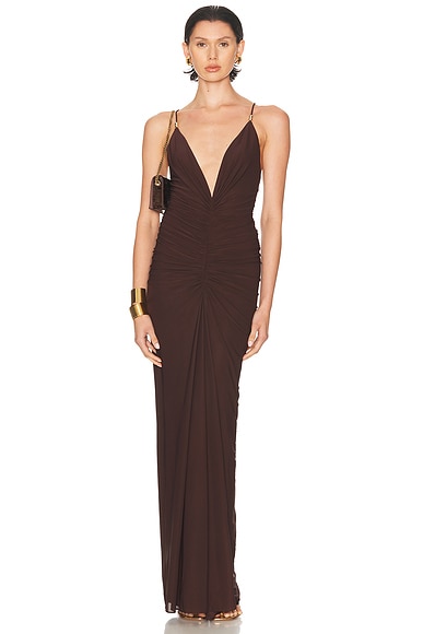 Anya Dress in Basalt