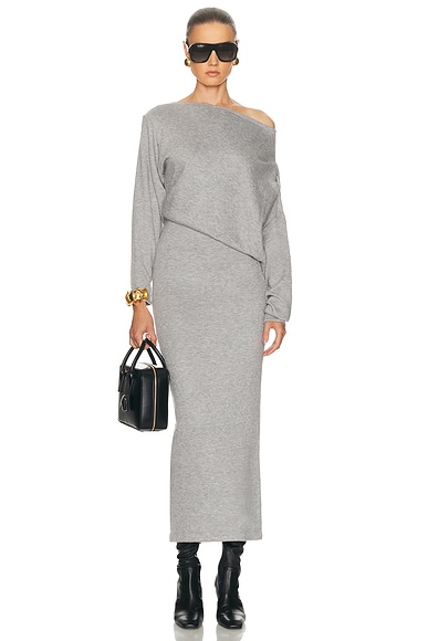 Ronny Kobo Matthieu Dress in Grey