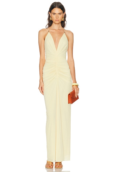 Ronny Kobo Anya Dress in Banana