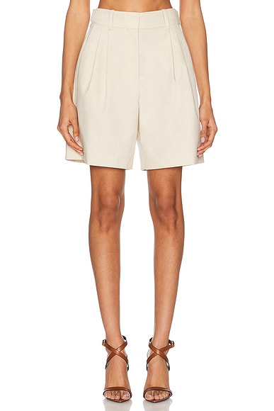Ronny Kobo Andora Shorts in Ivory