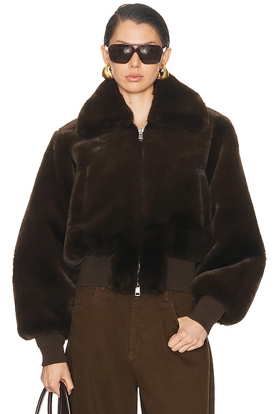 Clemence Faux Fur Jacket