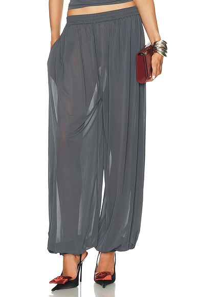 Ronny Kobo Dickens Pant in Charcoal