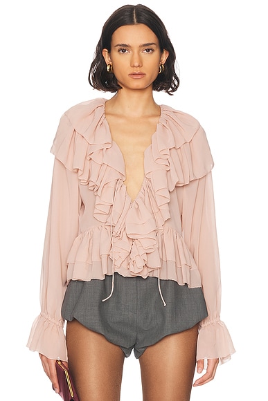 Soraya Top in Rose