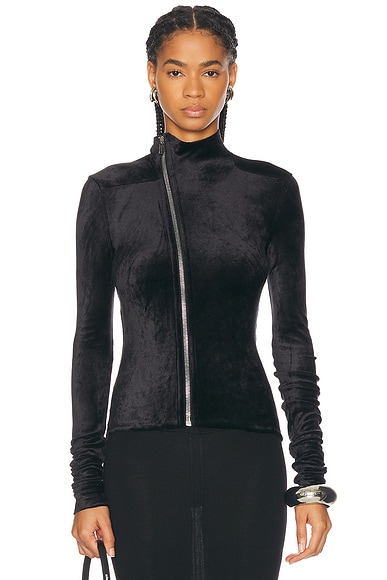 RICK OWENS LILIES Gary Jacket in Black