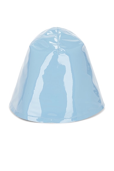 Rowen Rose Cloche Hat in Blue