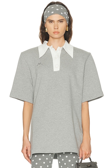 Oversized Polo Top