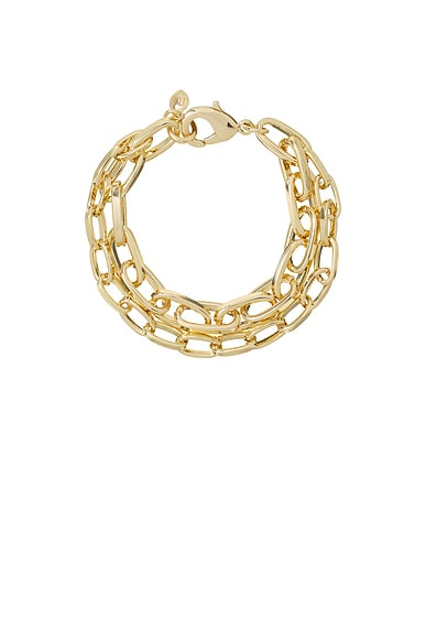 The Paperclip Double Chain Bracelet
