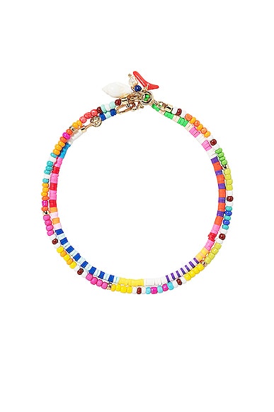 Roxanne Assoulin Jump For Joy Anklets Duo in Rainbow