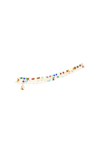 Roxanne Assoulin A Walk On The Beach Duo Anklet in Multi