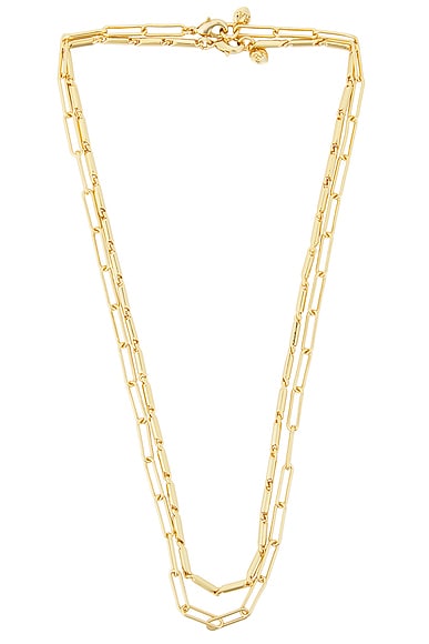 The Chain Reaction Short Duo Necklace